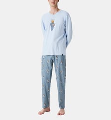 Pyjama en jersey de coton épais - Esprit Livre Arthur
