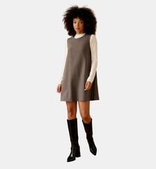 Robe courte trapèze uni ROLLY La Petite Etoile