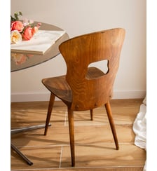 Chaise scandinave en teck Alma N°1941- Produit chiné Debongout