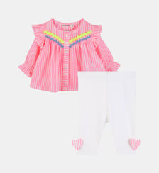 Chemisier et legging ensemble Billieblush