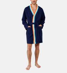 Robe de chambre en coton - Marine Arthur