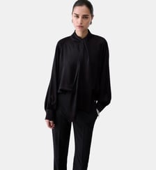Blouse en satin avec nœud Liu Jo