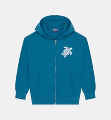 Sweat en coton organique à fermeture éclair Tortue Vilebrequin