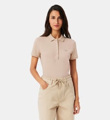 Polo L.12.D slim fit en mini piqué stretch Lacoste