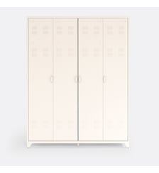 Armoire 4 portes en métal acier La Redoute Interieurs