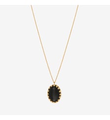 Collier doré onyx petit modele - dubarry Caroline Najman