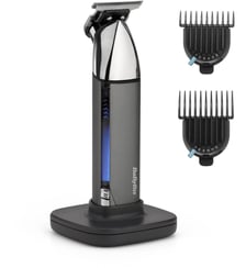 Tondeuse barbe Super-X Metal Series T996E, 13 hauteurs de coupe, précision 0,2 mm, autonomie 300 mn Babyliss