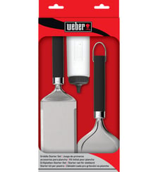 Ustensile plancha ensemble de 3 ustensiles pour plancha Weber