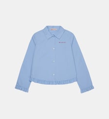 Chemise à manches longues avec volants Marni