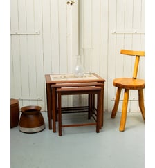 Lot de tables gigognes Barbara N°49- Produit chiné Debongout
