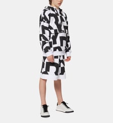 Short bermuda en polaire de coton DKNY