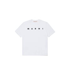 T-shirt logo en coton Marni