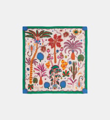 Foulard coloré imprimé en viscose HERBORIUM Wild