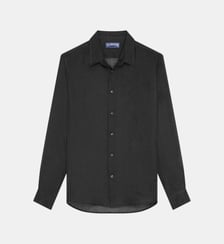 Chemise en ramie unie Vilebrequin
