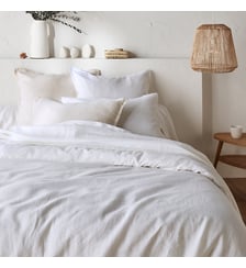 Housse de couette en lin lavé La Redoute Interieurs