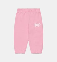 Pantalon en molleton avec logo Diesel Kids