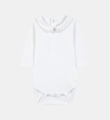 Body -  coton col pointu broderie Tartine Et Chocolat