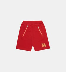 Short en molleton avec logo Marni