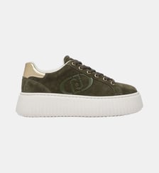 Sneakers plateforme en daim Liu Jo