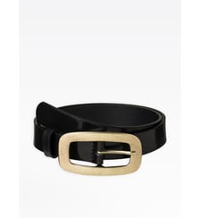 Ceinture clothilde en cuir de vachette Agnès b.