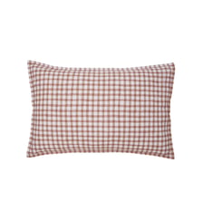 Taie d'oreiller imprimée en percale de coton, VICHY Essix