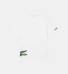 T-shirt d'intérieur coton imprimé Lacoste