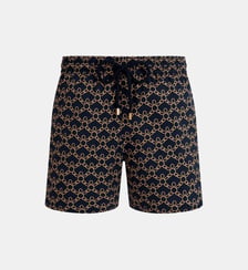 Maillot de bain court stretch Turtles Chain Vilebrequin