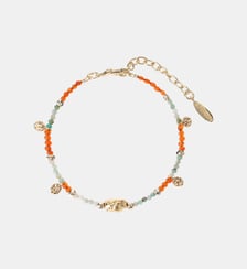 Bracelet de perles avec pampilles réglable ROLLIS Hipanema
