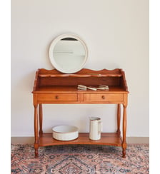 Coiffeuse en bois Louise N°317- Produit chiné Debongout