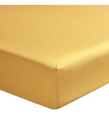 Drap housse uni en satin de coton bio, bonnet de 30cm, TEOPHILE Alexandre Turpault