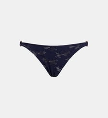 Bas de maillot de bain culotte mini Jacquard Fleur Broderie Anglaise Vilebrequin
