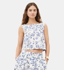 Chemise brooke - Motif imprimé - Coton Caroll