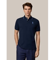 Polo Coupe Regular À Manches Courtes Avec Numéro Hackett London