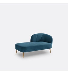 Méridienne velours, gauche La Redoute Interieurs