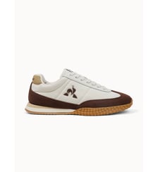 Sneakers retro-running en textile et suede Veloce Le Coq Sportif