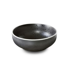 Assiette salade et pâtes ronde par 6 Médard de Noblat