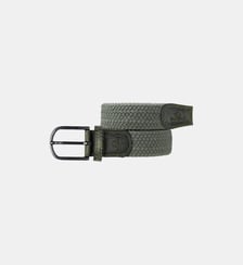 Ceinture tressée élastique unie Billybelt