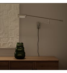 Applique articulée, nickel satiné AM.PM