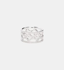 Bague bandeau Perpétuel.le pavée Loyal.e Paris