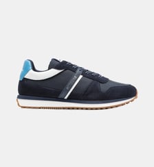 Baskets basses Island cuir suède et mesh Redskins