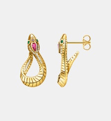 Boucles d'oreilles serpent or Thomas Sabo