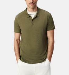 Polo manches courtes coton modal Ikks