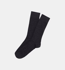 Chaussettes en laine et coton - Ardoise Arthur