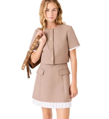 Robe 2-en-1 esprit tailleur Maje