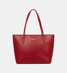 Grand sac cabas épaule Smooth en cuir Lancaster