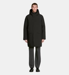 Parka à capuche zippée Sandro