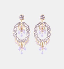 Boucles d'oreilles pendantes tiges percées   - Chiara Satellite