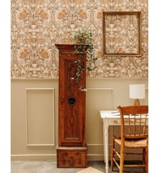 Armoire en bois brut au style ancien Blandine N°535 - Produit chiné Debongout