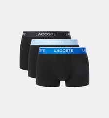 Lot de 3 boxers courts coton stretch Lacoste