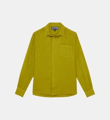 Chemise en lin unie Vilebrequin